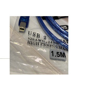 KABEL USB PRINTER 1.5M / 1.5METER/ 1.5 M KABEL PRINTER HIGH QUALITY