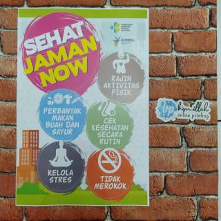  Poster  sehat jaman  now  Shopee Indonesia