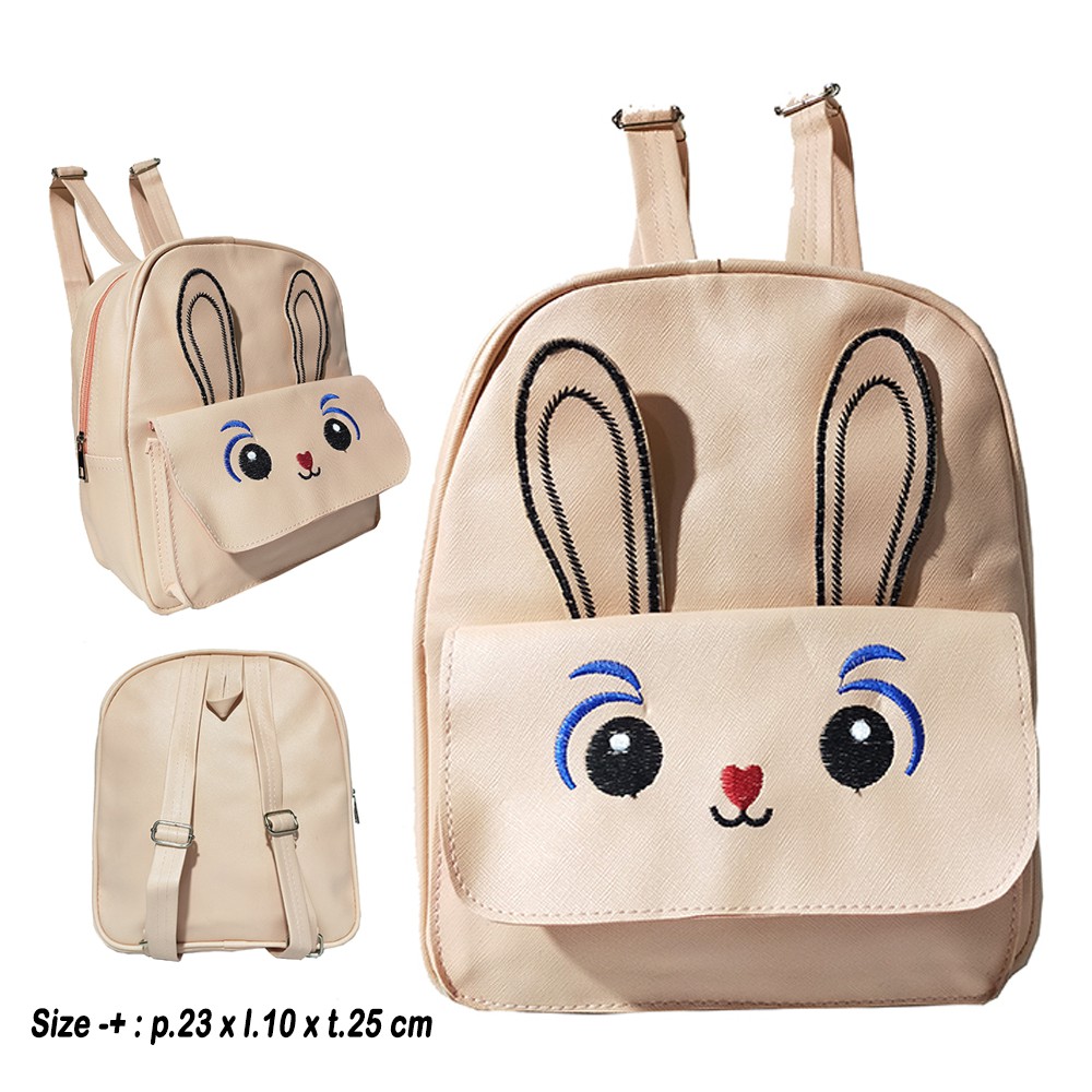 OBRAL !!! TAS RANSEL MINI DESAIN KELINCI // TAS RANSEL WANITA