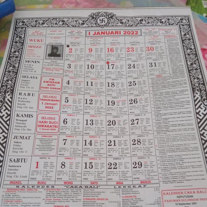 

Buruan beli] kalender Bali 2022 saka Bali 2022 Gde Marayana