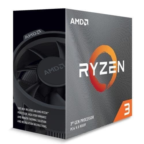 PROCESSOR AMD Ryzen 3 3100 3.6GHz Up To 3.9GHz 16MB Cache 4 Core 8 Thread