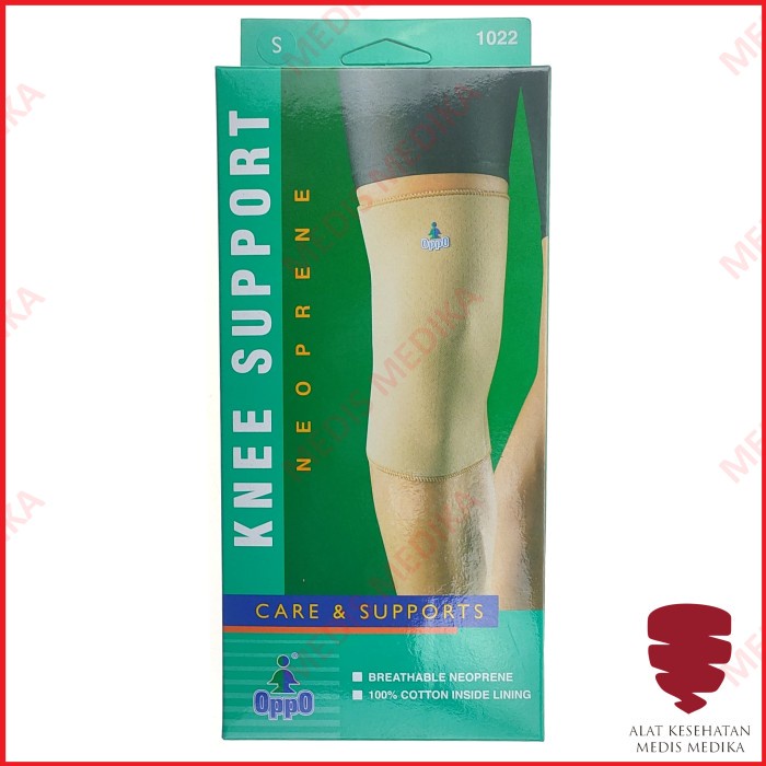 Pembantu Support Oppo Knee Support Super Elastic 1022 Deker Penyangga Lutut Dekker Body