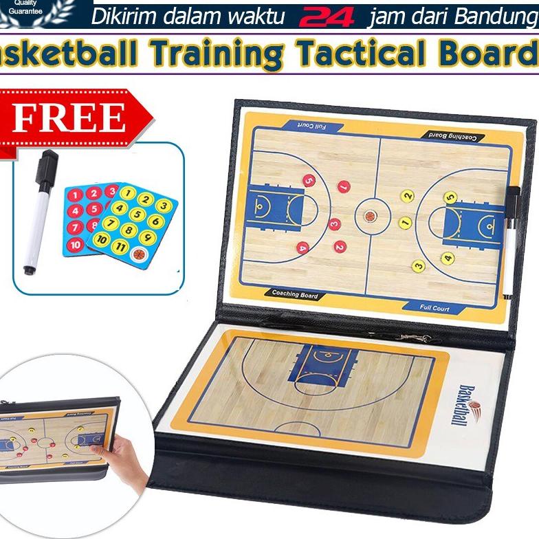 Obral Belanja Papan Strategi Basket Pelatih Basket Papan Taktik Pelatihan Coach Board Strategy Clipboard Training