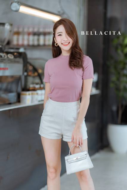 KAOS BELLACITA TURTLE NECK IMPORT BANGKOK (BJBLC5060)