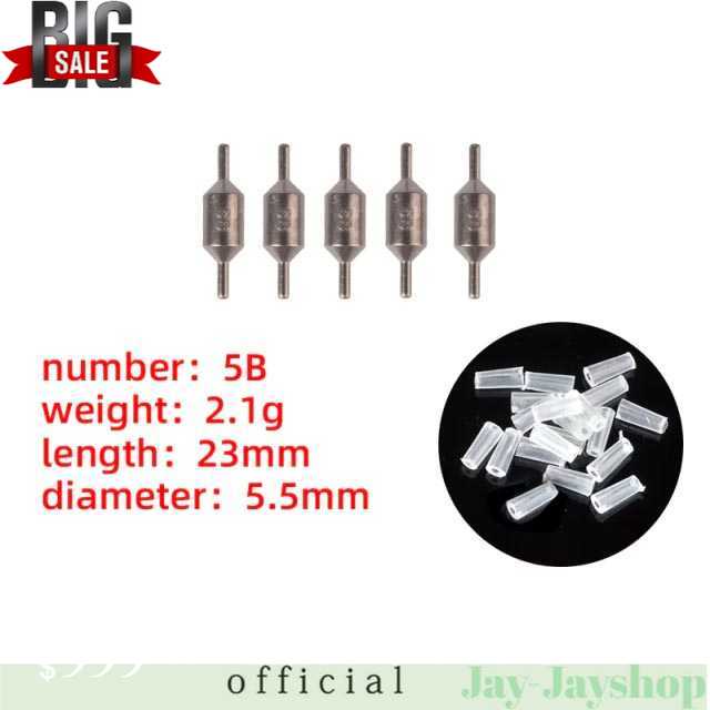 YIDENGNUO Pemberat Tali Pancing Sinker Raft Fishing 5B 5PCS - YI5B