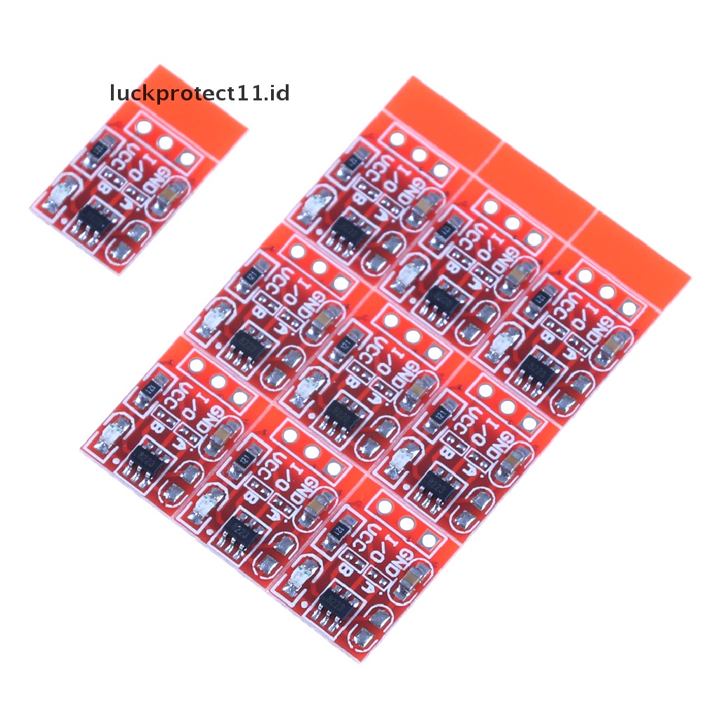 //HG&amp;ID// 10Pcs TTP223 Capacitive Touch Switch Button Self-Lock Module .