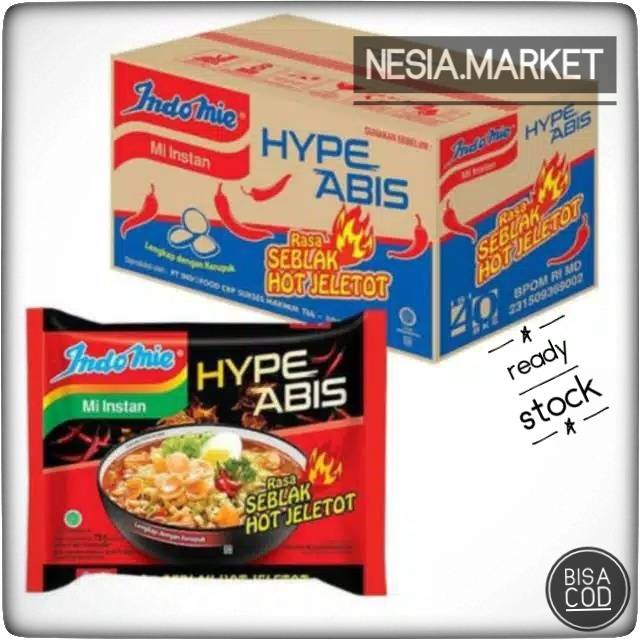 Indomie Hype Abis Seblak Hot Jeletot Ihsj Shopee Indonesia