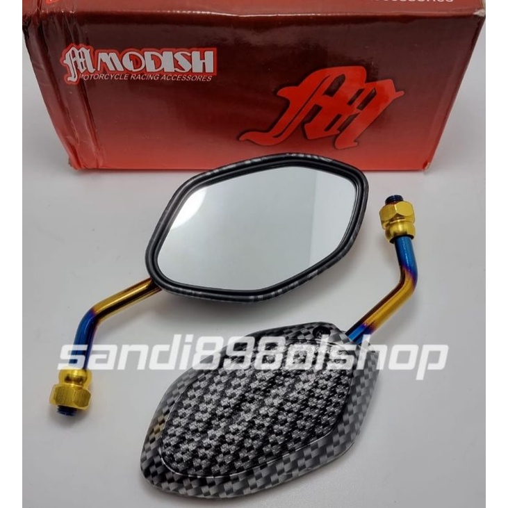 New SPION CARBON TWOTONE MINI BEAT VARIO SCOOPY SPACY PCX SUPRA New