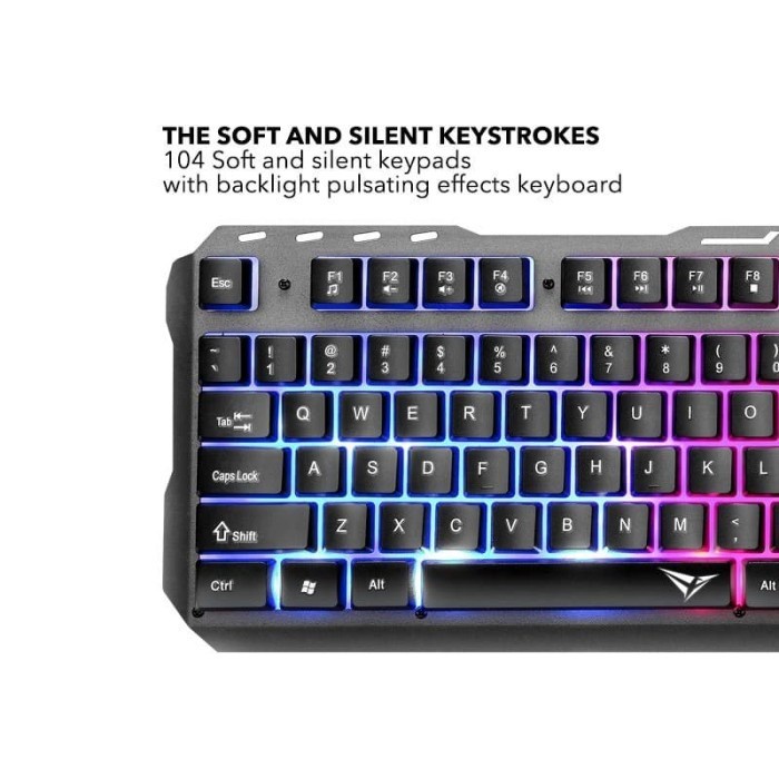 Keyboard &amp; Mouse Gaming Alcatroz X-Craft XC 3000 Spill Proof RGB