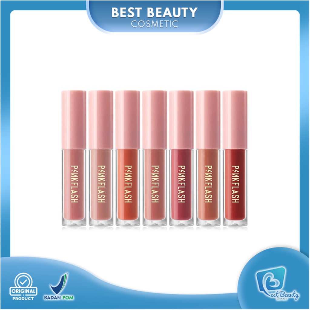 ★ BB ★ PINKFLASH Lasting Matte Lipcream | PINK FLASH Lipstick - PF L01