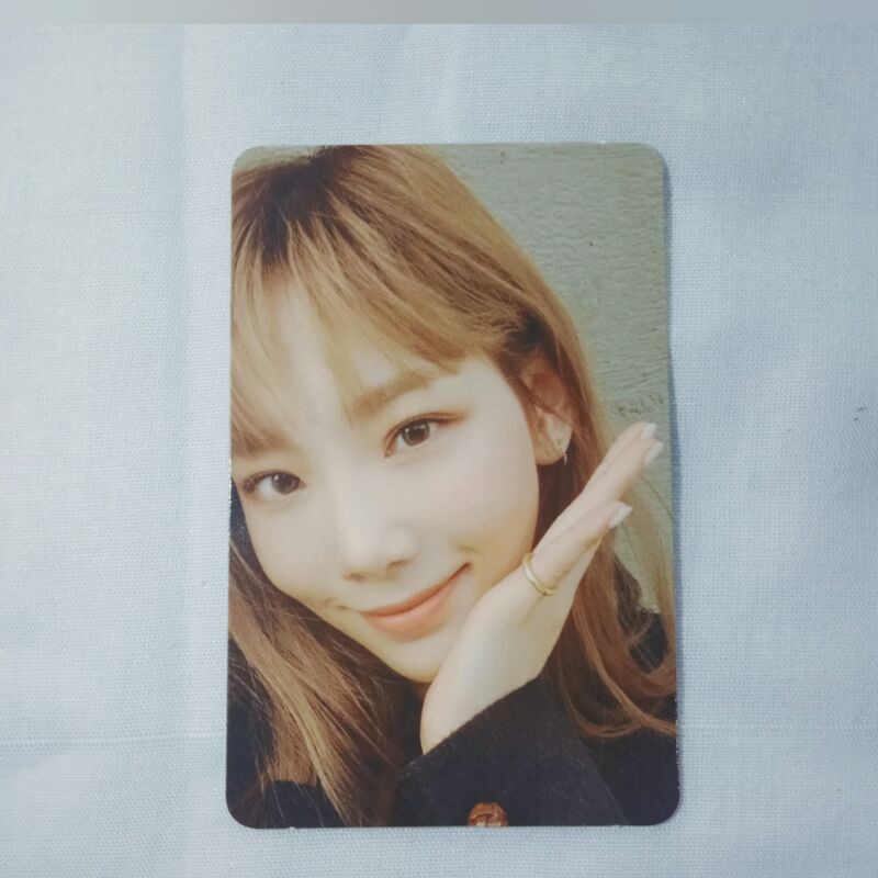 Photocard Official Taeyeon album Purpose (Repackage)