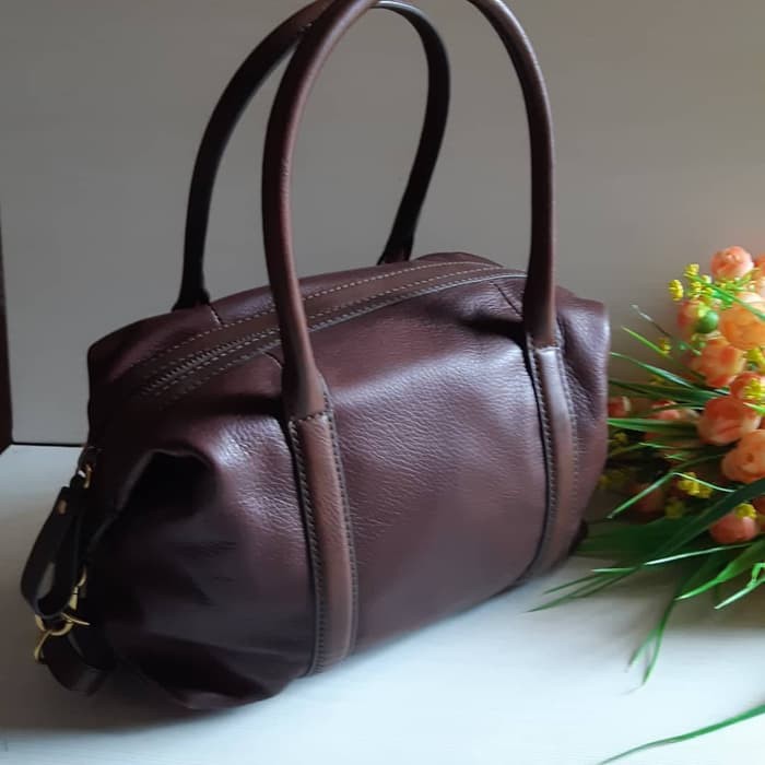 TAS FOSSIL ORIGINAL - FOSSIL CHARLEY SATCHEL MURAH -FOSIL BAG MURAH