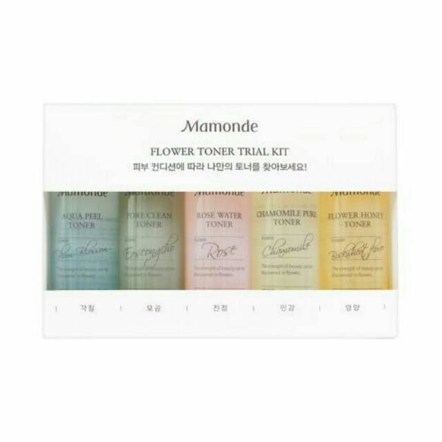 Mamonde Flower Toner Trial Kit 25ml