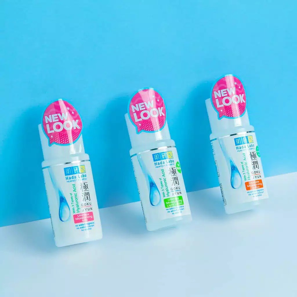 Hada Labo Gokujyun Series Ultimate Moisturizer - Premium Lotion - Face Wash - Mist - Milk Light