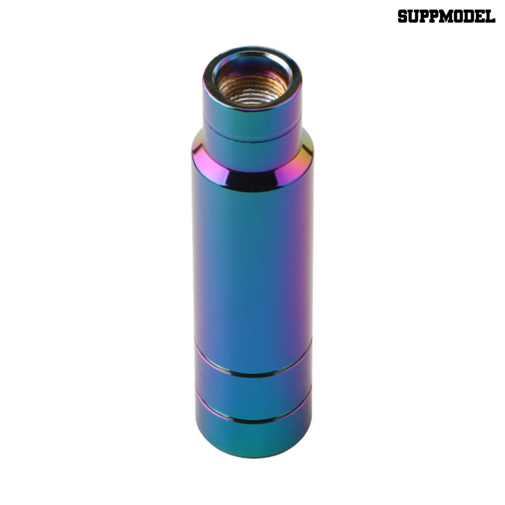 Suppmodel Knob Tuas Perseneling Mobil Manual Bahan Aluminum Alloy Anti slip Warna Biru