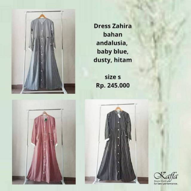 Dress Exlusive - Dress Zahira, Dress Nusaibah, Dress Maryam, Dress Iris