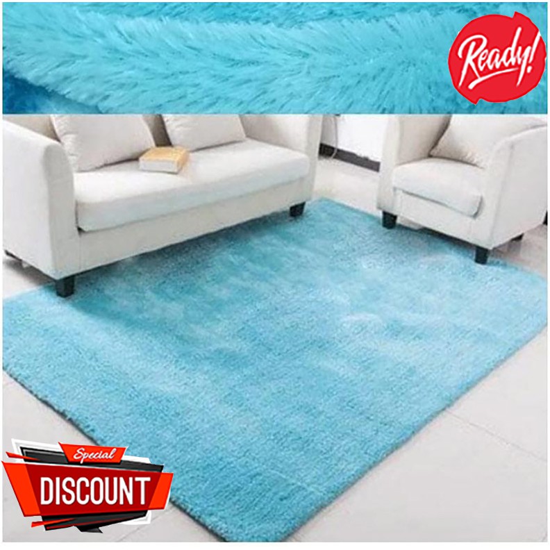 Karpet bulu rasfur folypoam 100x150x2cm ( COD ) TERMURAH