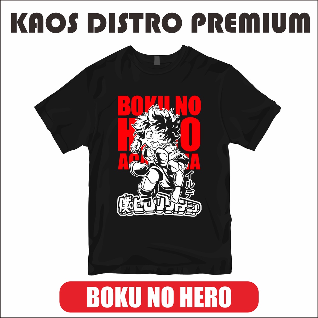 Kaos Anime Boku No Hero Academia atau My Hero Academia