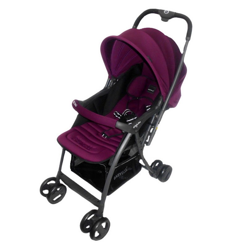 HARGA PROMO Kereta Stroller BabyElle S606 Citilite 2 Purple