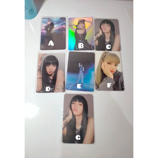 Official Lisa Photocard Lalisa