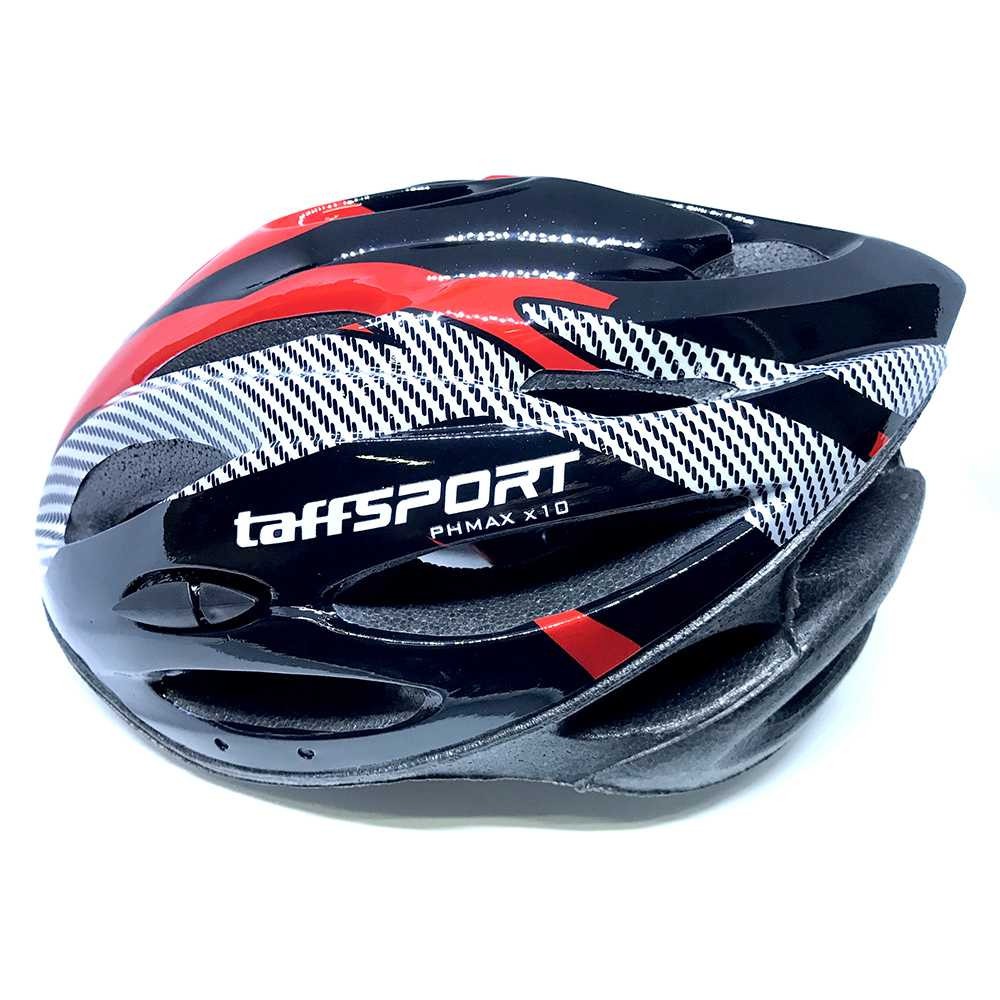 Bayar Ditempat TaffSPORT Helm Sepeda EPS Foam PVC Shell - x10