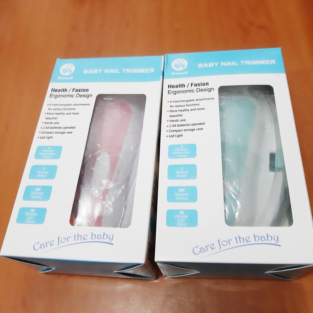 Showell Gunting Kuku Bayi Electric Baby Nail Trimmer