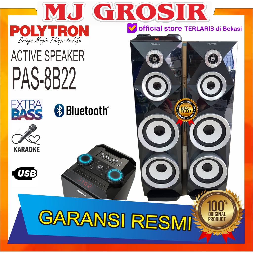 Jual Promo Polytron Speaker Audio Pas B Pas B Usb Xbr Bluetooth