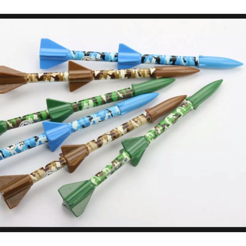 

1 pcs pulpen gel karakter roket pilihan random