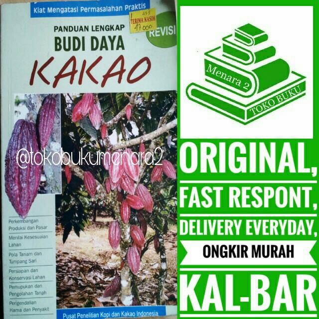 Jual Panduan Lengkap Budidaya Kakao | Shopee Indonesia