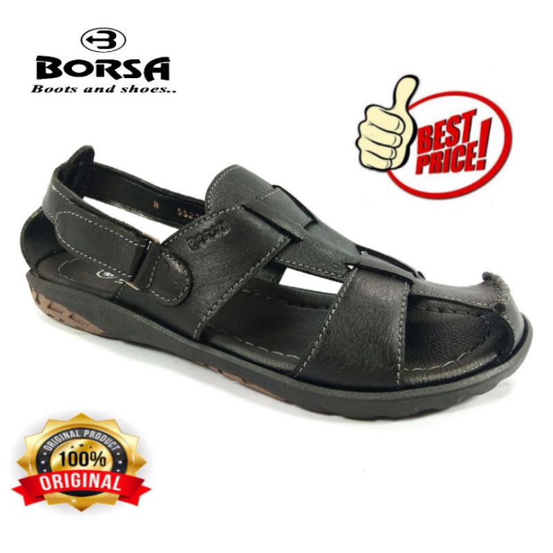 SEPATU SANDAL CASUAL PRIA DEWASA - BORSA ALIKA ORIGINAL