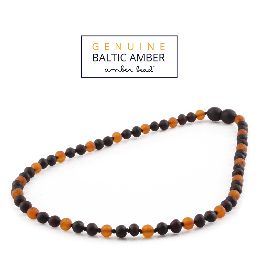 AMBER BEAD BJN41 Kalung Baltic Amber Junior