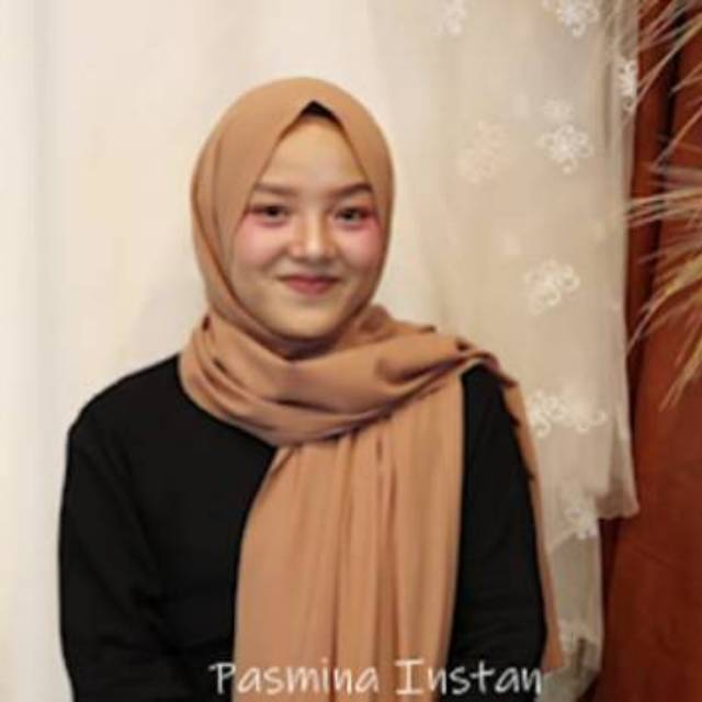 PASHMINA INSTAN TALI BAHAN PREMIUM DIAMOND ORI HELWA  ANSANIA