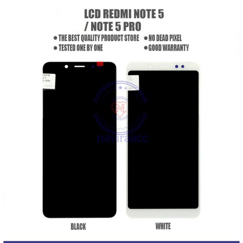 LCD Xiaomi Redmi Note 5 / LCD Xiaomi Redmi Note 5 Pro Fullset Touchscreen