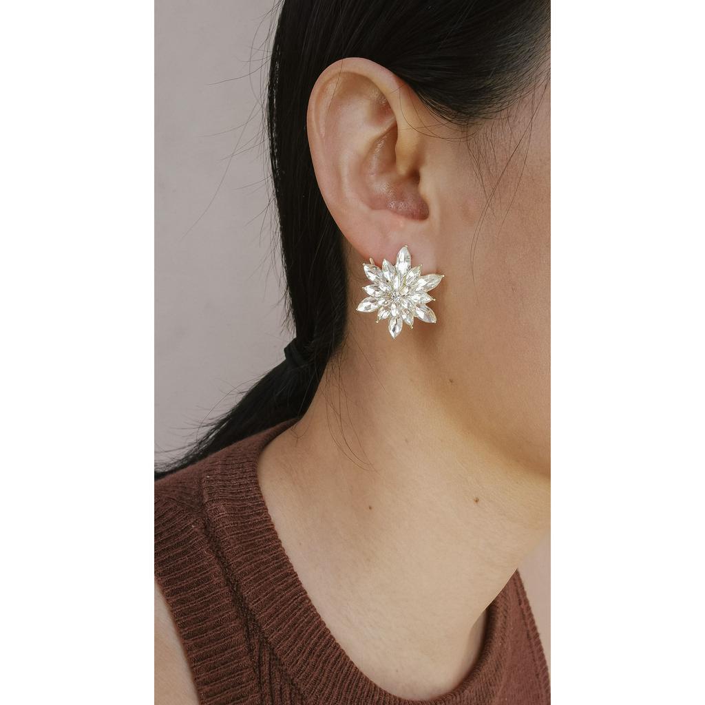 ANTING BUNGA KRISTAL - 2499