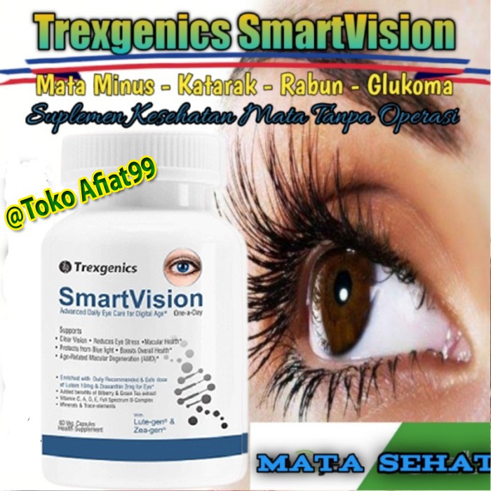 Obat Mata Katarak Trexgenics SmartVision Daily Eye Care