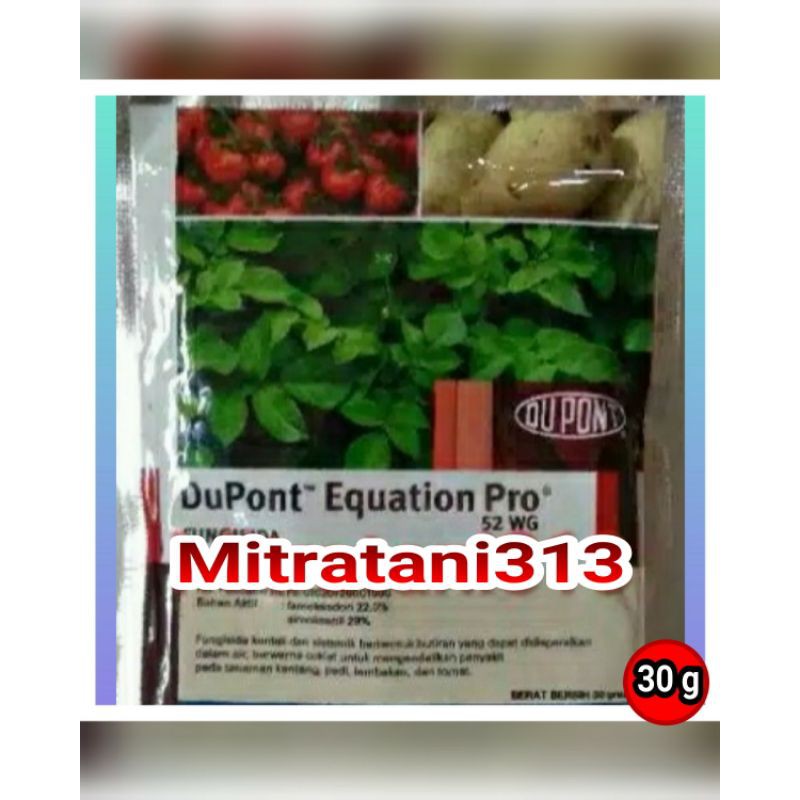 Fungisida DuPont Equation Pro 52 WG 30 gram