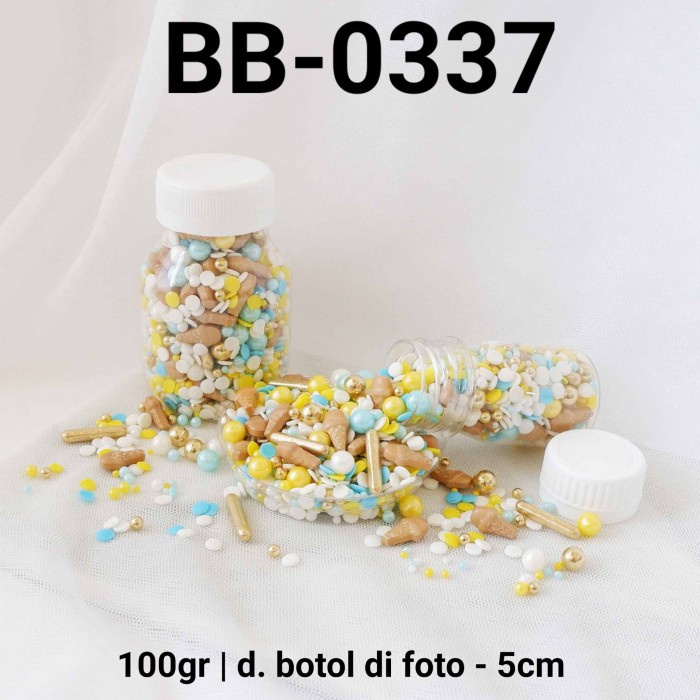 

BB-0337 SPRINKLES SPRINKLE SPRINGKEL 100GR MIX ICE CREAM BIRU KUNING BERKUALITAS TINGGI