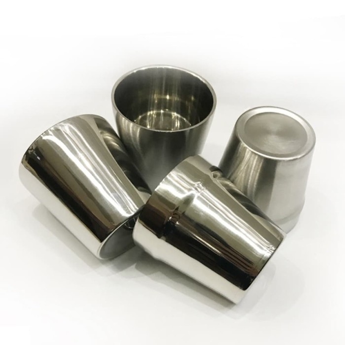 (Made in Korea) Gelas Korea Stainless / Gelas minum Korea gelas ocha