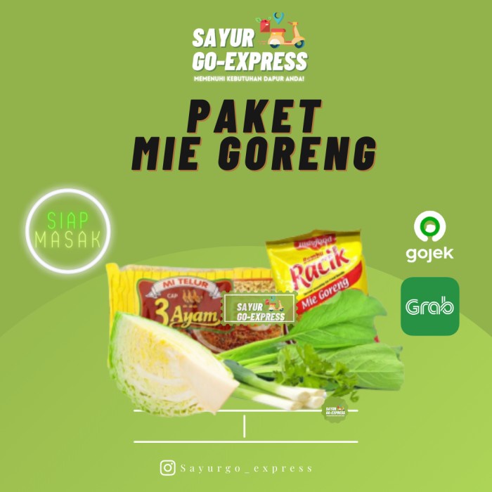 

Paket Siap Masak Mie Goreng Spesial 2-3 Orang