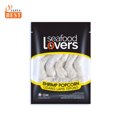 Shrimp Popcorn Seafood Lovers 160 gr - Udang Balut Tepung Siap Makan