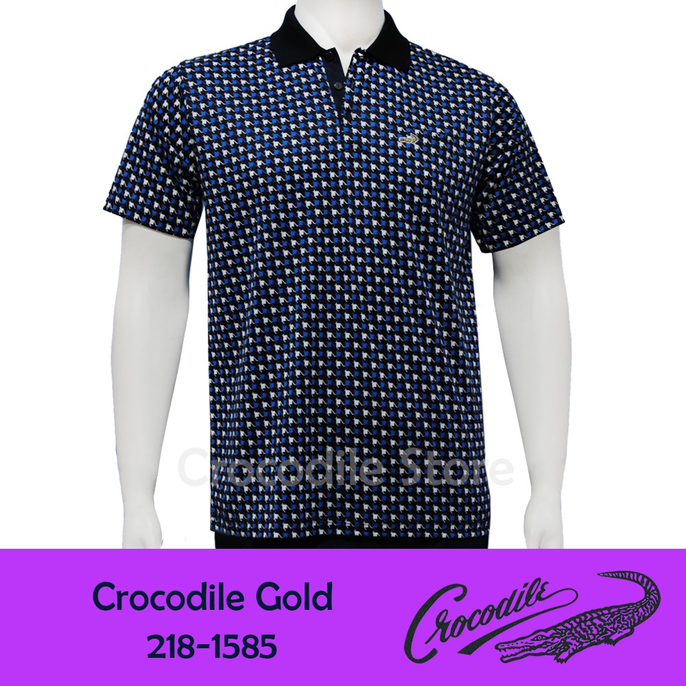 Kaos Kerah Pria Crocodile Gold 218-1585