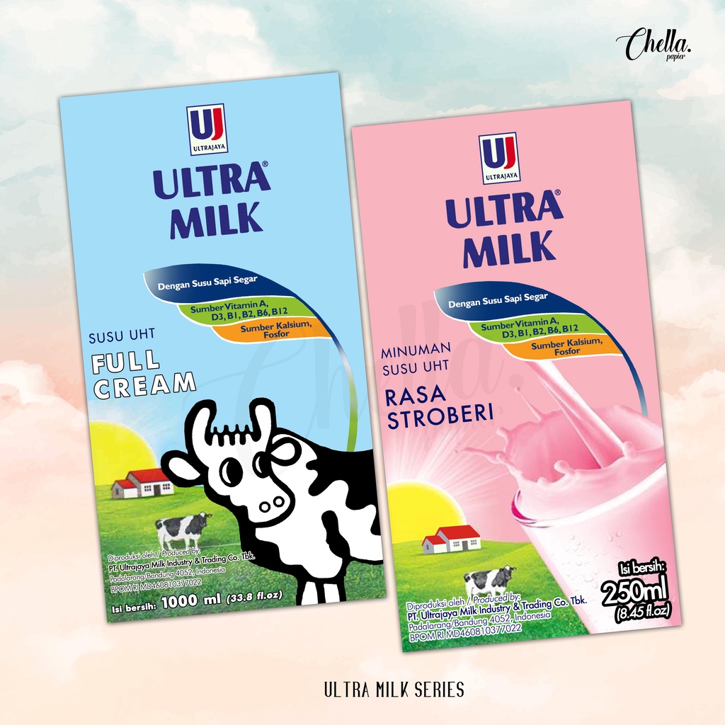 

ULTRA MILK SERIES - CUSTOM ANGPAO/AMPLOP CUTE LUCU (BISA TULIS NAMA) - ISI 6 PCS