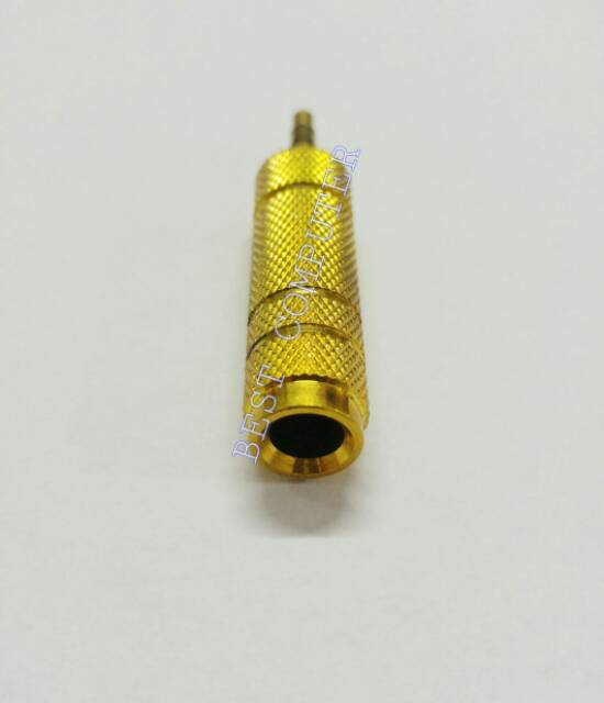 KONEKTOR / CONNECTOR / CONVERTER / AUDIO JACK 3 5 MALE TO 6.5 FEMALE