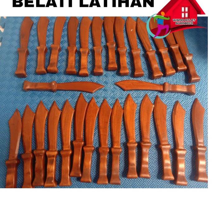 Terbatas➢ Belati Latihan PSHT/Belati Siswa PSHT/Belati Kayu Jati 58 ➢