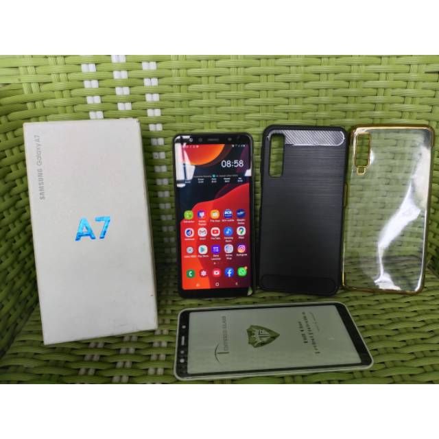 Second hp Samsung Galaxy A7 2018 128GB 6GB RAM
