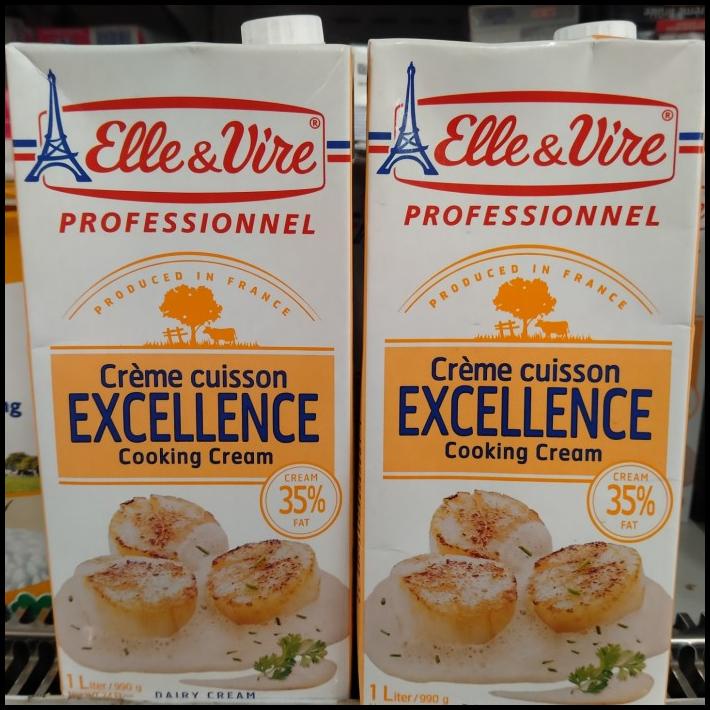 

Elle & Vire Cream Special Cooking 35% Fat 1 Lt