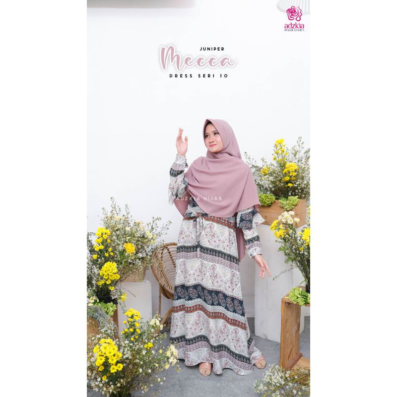 MECCA DRESS SERI 10 JUNIPER By ADZKIA HIJAB