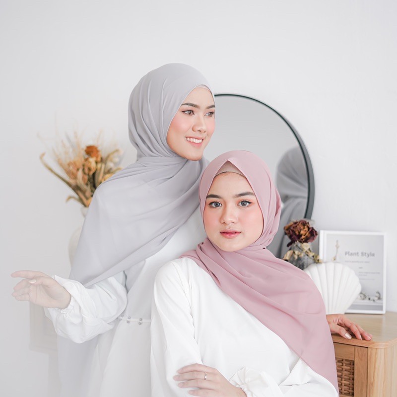 DISKON Aline Pashmina &quot;warna part 1&quot; || pashmina cerutty babydoll