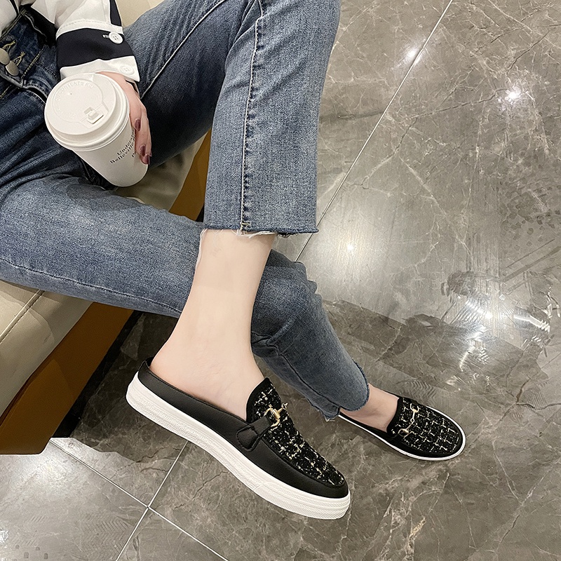 aid 0115,sepatu wanita flat slip on sepatu import fashion cantik dan terkiniian sepatu wanita import fashion