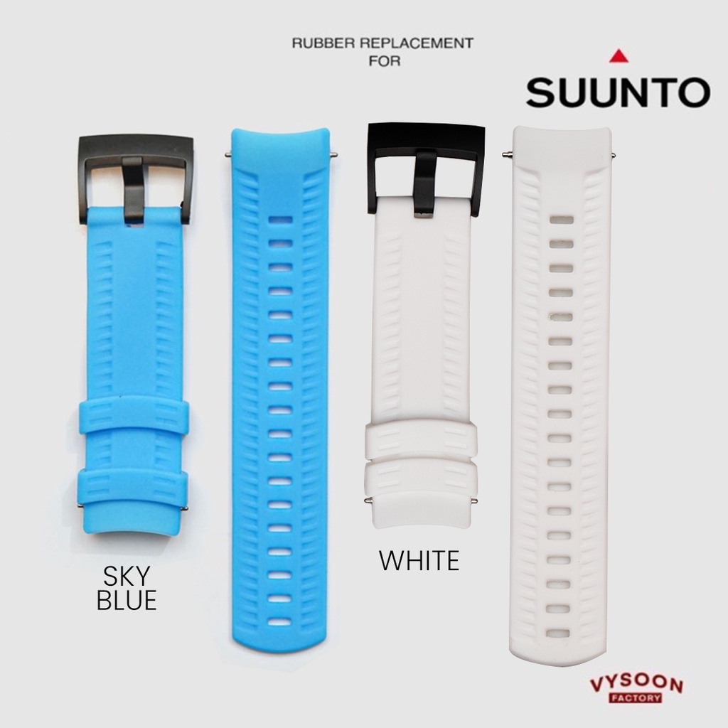 Strap Rubber Tali Karet Suunto 9 Baro / Suunto 9 Baro Titanium Premium